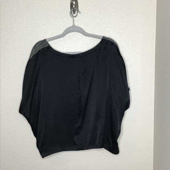 Eileen Fisher Silk Back Crop Top Size XL - Picture 2 of 3